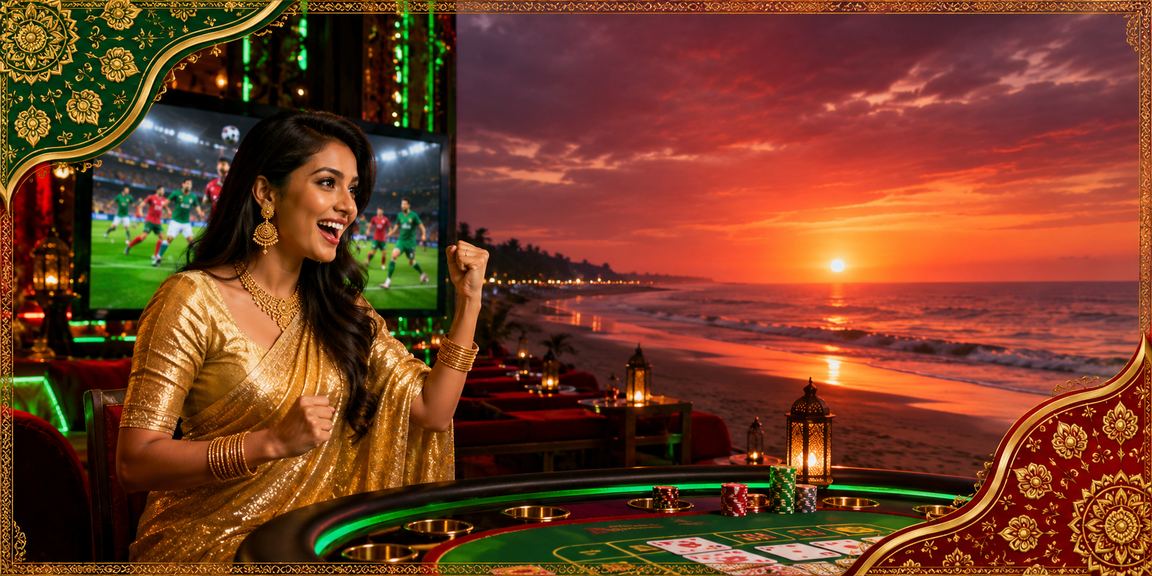 কক্সবাজারে সাড়ি পরা নারী nf5 ক্যাসিনো গেম বিশ্লেষণ করছেন