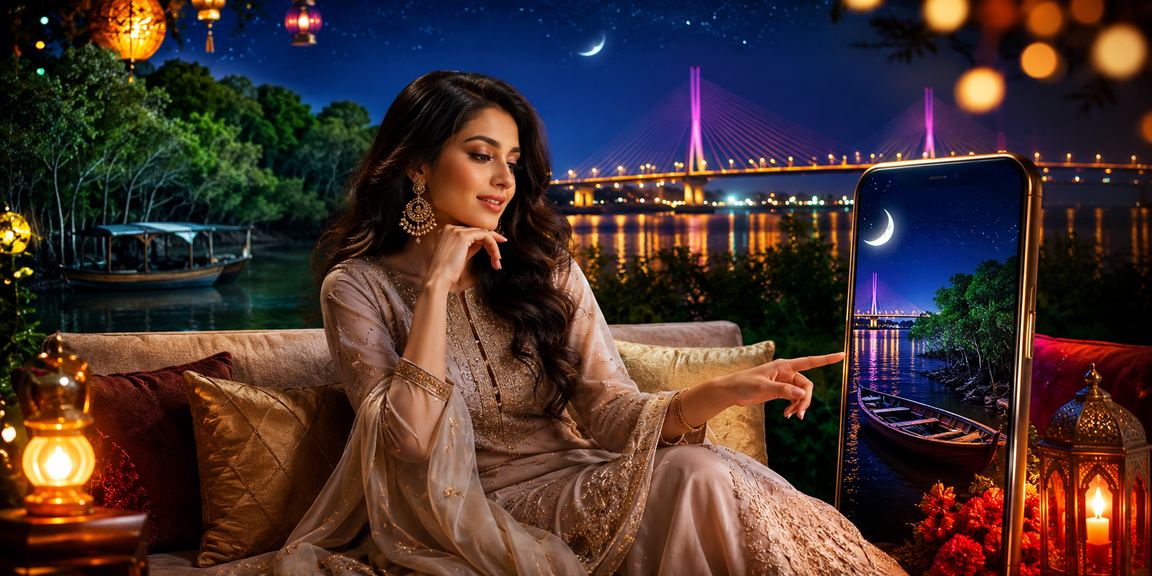 সুন্দরবনের পটভূমিতে ঈদ উৎসবে nf5 মোবাইল ক্যাসিনো আনন্দ